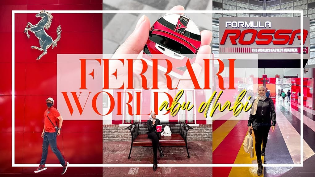 FERRARI WORLD ABU DHABI 2023 | Dubai Travel Guide & Cost