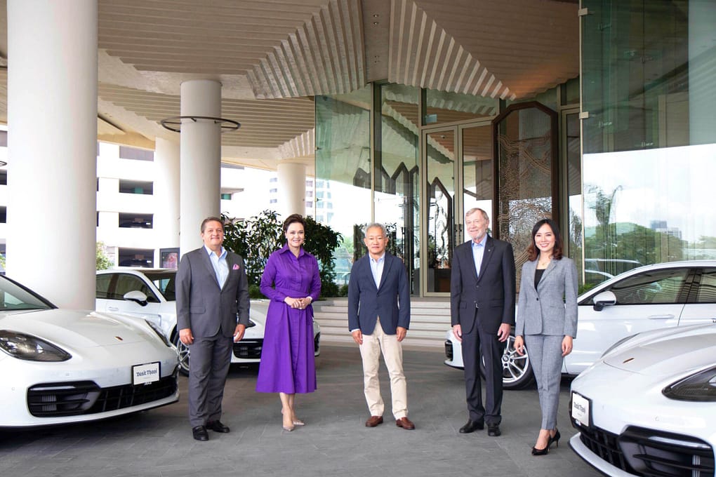 Dusit Thani Bangkok and Porsche introduce luxury limo service for guests