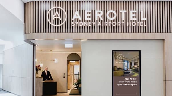 Aerotel opens inside Sydney International Terminal