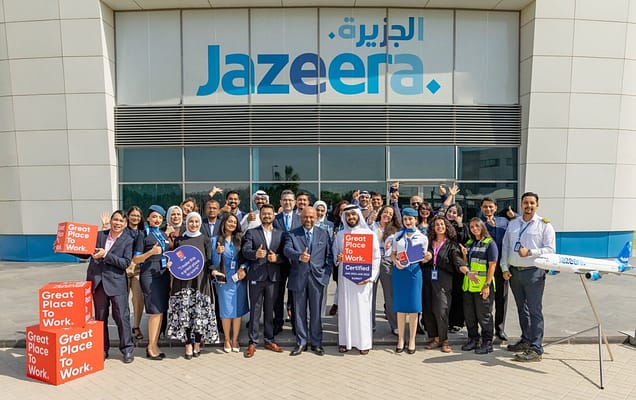 Jazeera Airways listed in 2023 Best Workplaces in Asia 